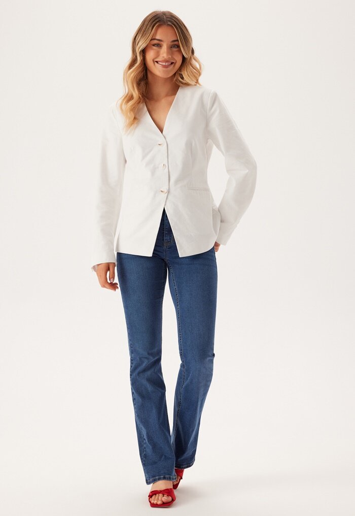 BUBBLEROOM V-neck Shaped Blazer