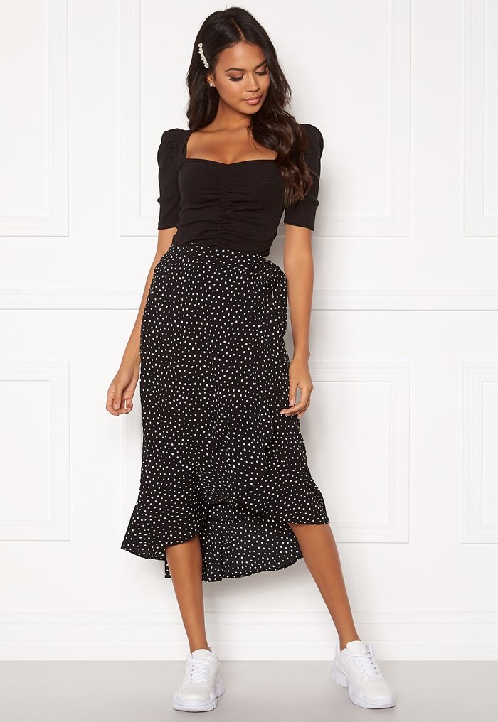 BUBBLEROOM Villima midi skirt