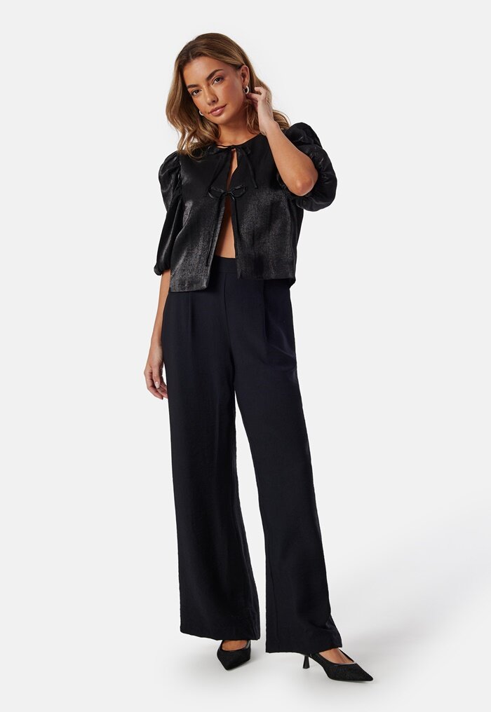 BUBBLEROOM Wide Leg Trousers