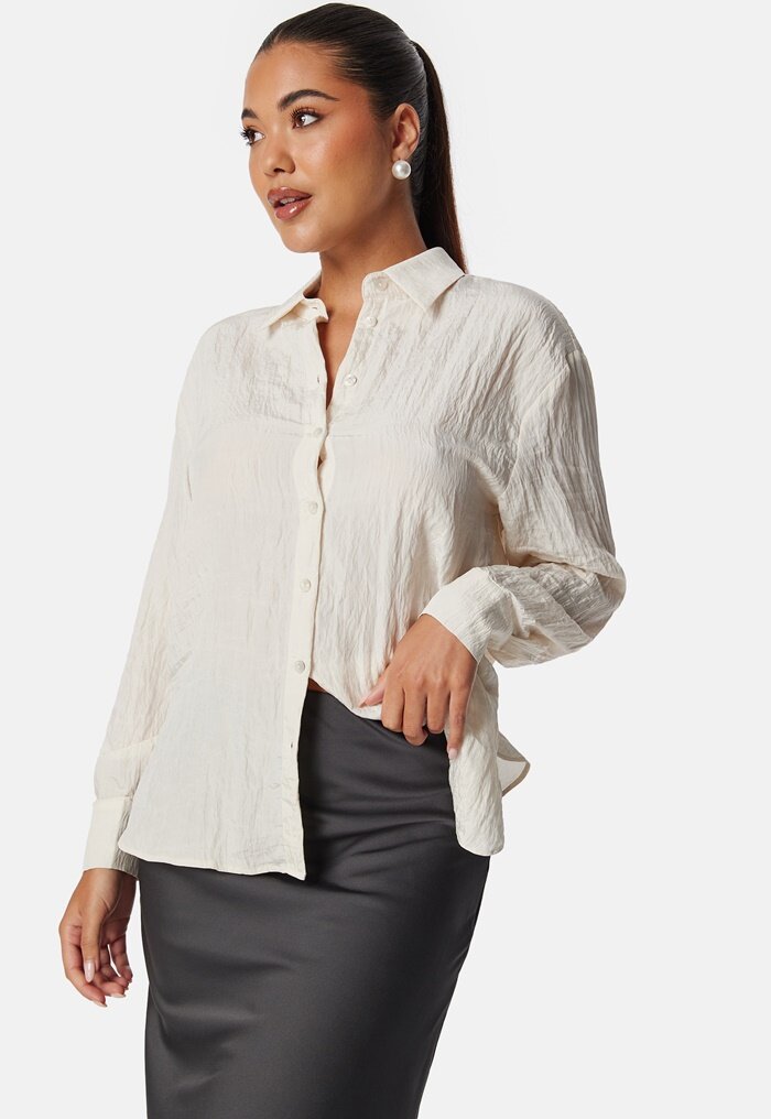 BUBBLEROOM Button Structure Shirt