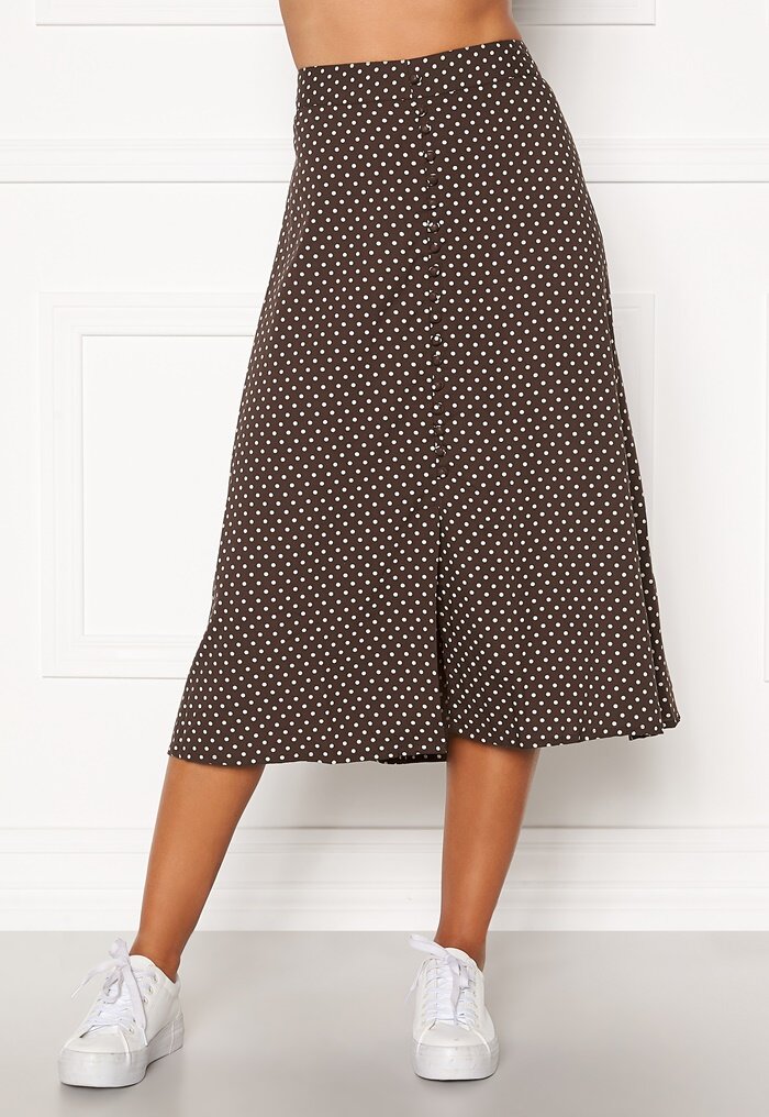 Happy Holly Frida button skirt