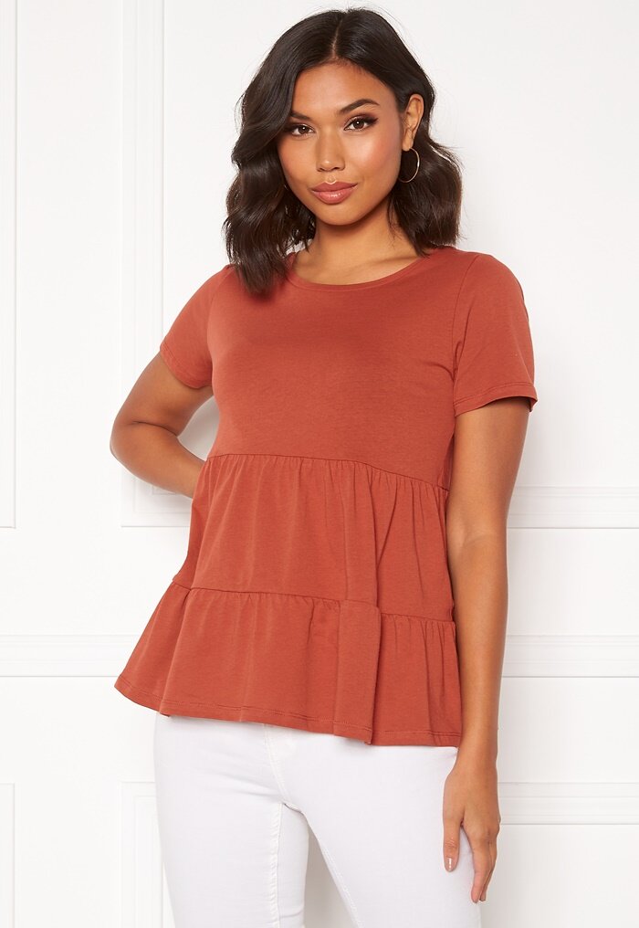 ONLY Ayca S/S Peplum Top Jrs