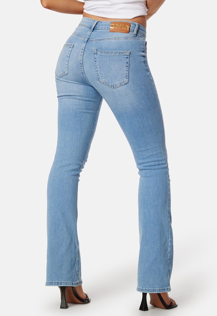 ONLY Onlblush Life Mid Flared Denim