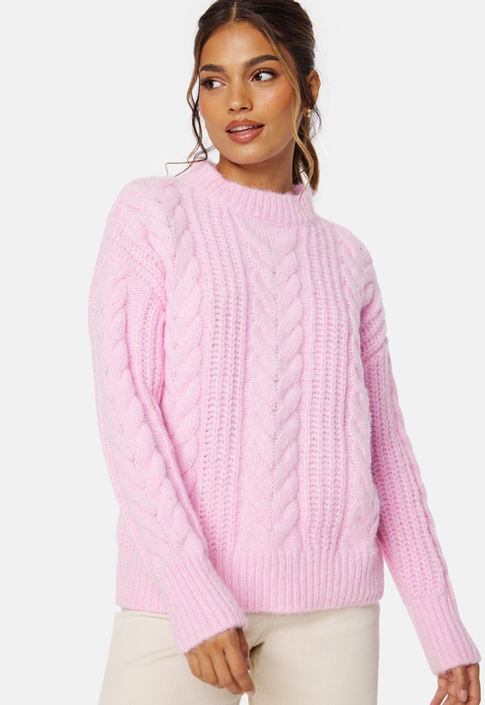 ONLY Lola LS Oneck Knit - Bubbleroom