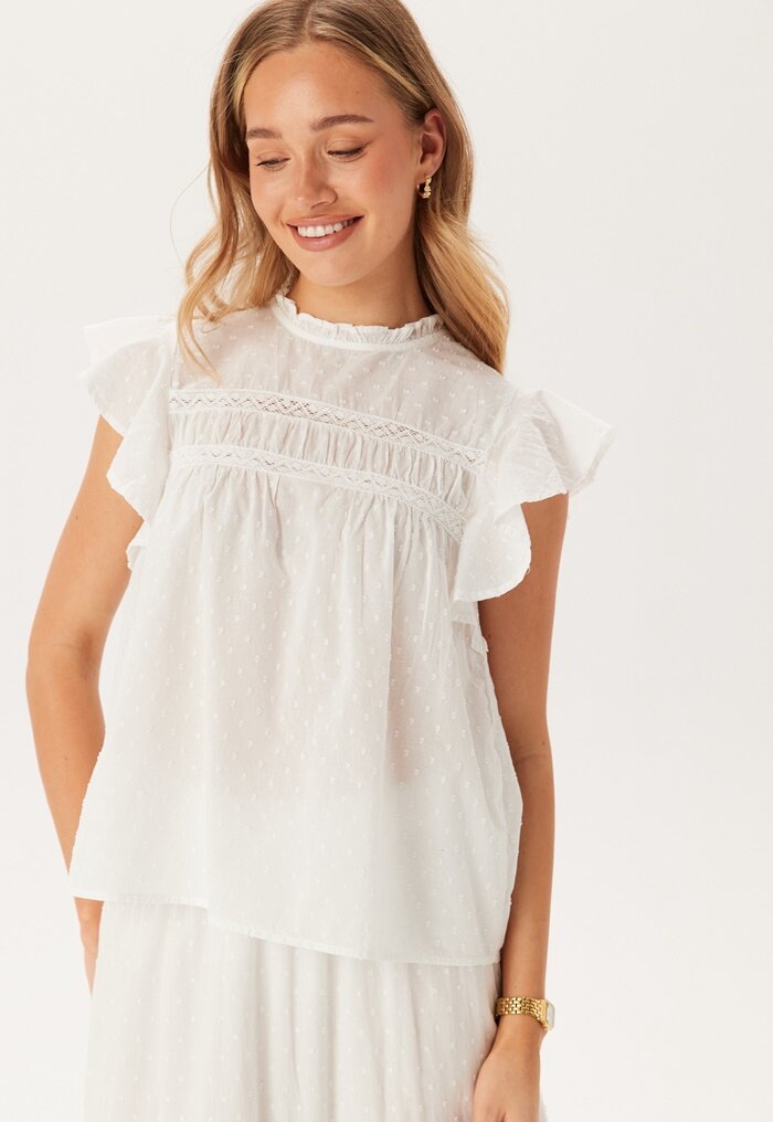 VERO MODA Vmtrine Sl Lace Top 