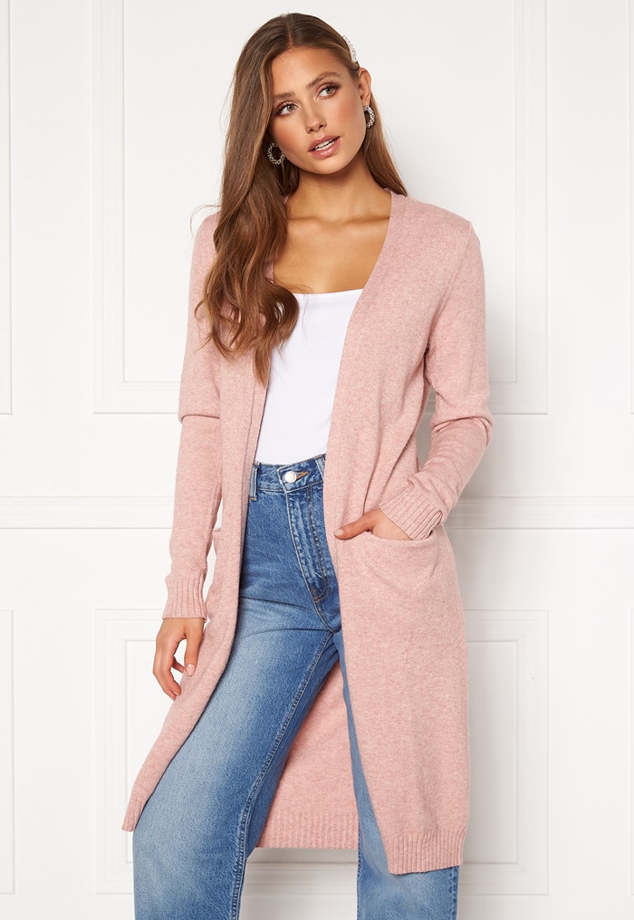 VILA Ril Long Knit Cardigan