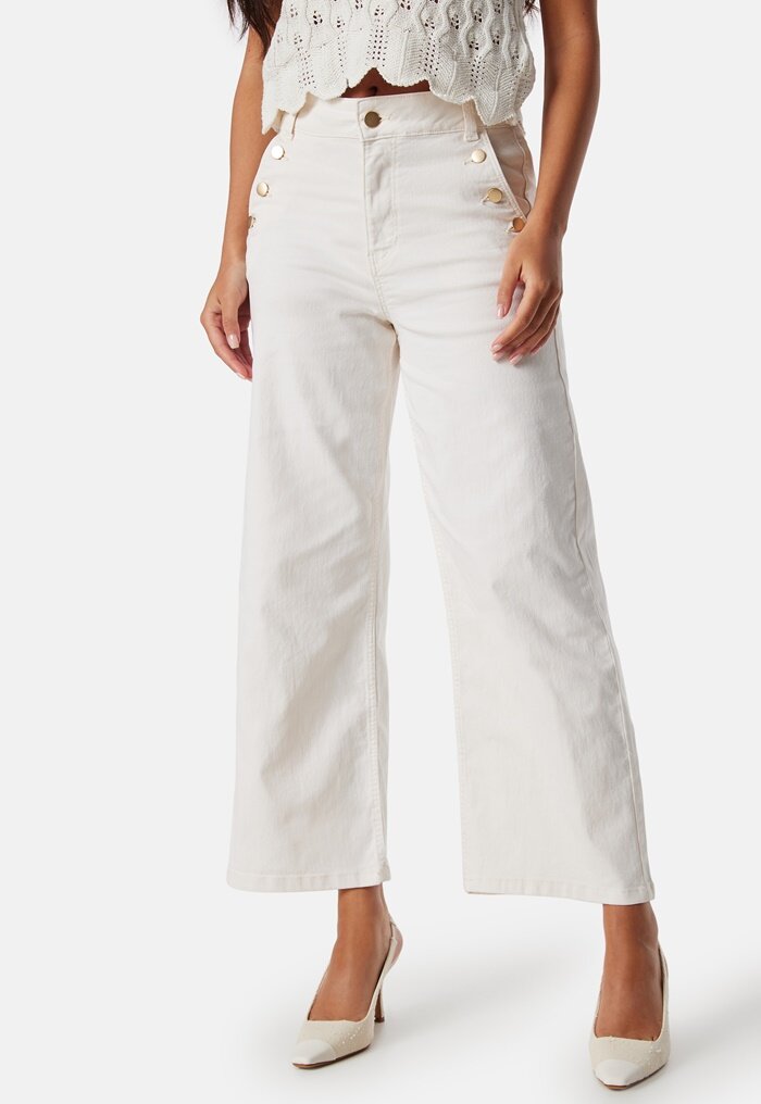 VILA Viemma High Waist wide button jeans