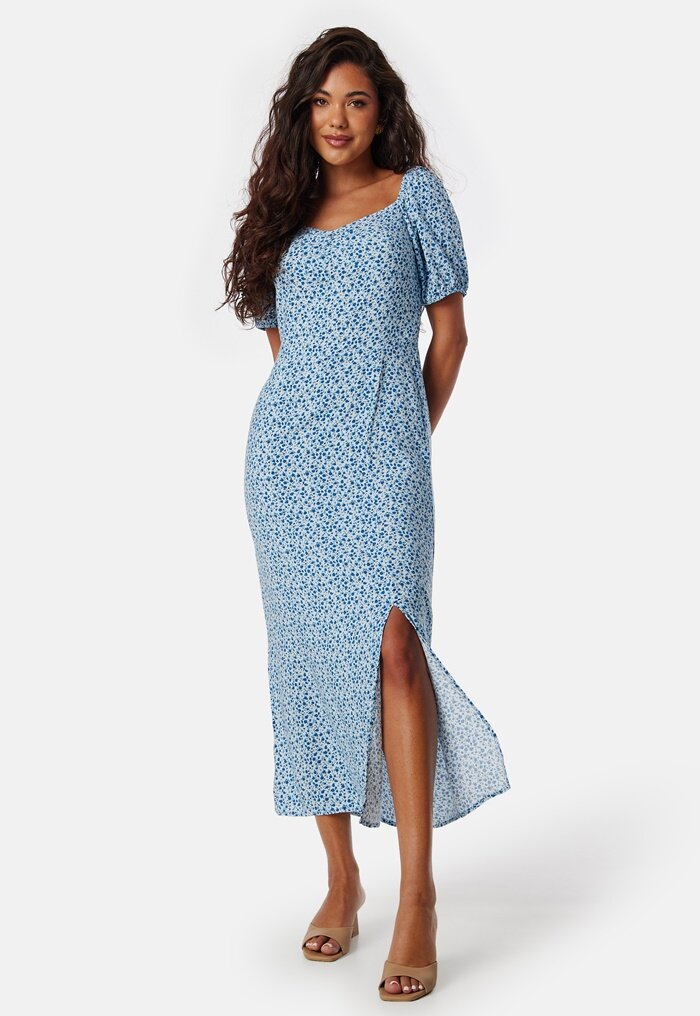 VILA Vikata S/S midi dress