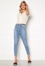 Buttoned Front Jeans
