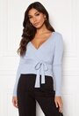 Enea knitted wrap top