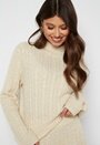 Lively knitted sweater
