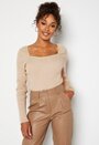 Marielle knitted tie back sweater