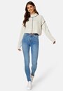 Contrast Seaming Loose Sweater