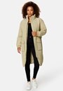 Waisted Quilted Coat
