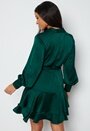 Mikayla Satin Mini Dress