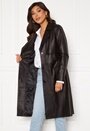 Jill Leather Trench Coat