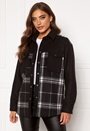 Part checked jacket