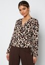 Carly L/S Wrap Short Top