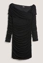Ruched Assymetric Dress