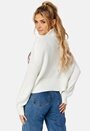 Crop College Cable Sweater