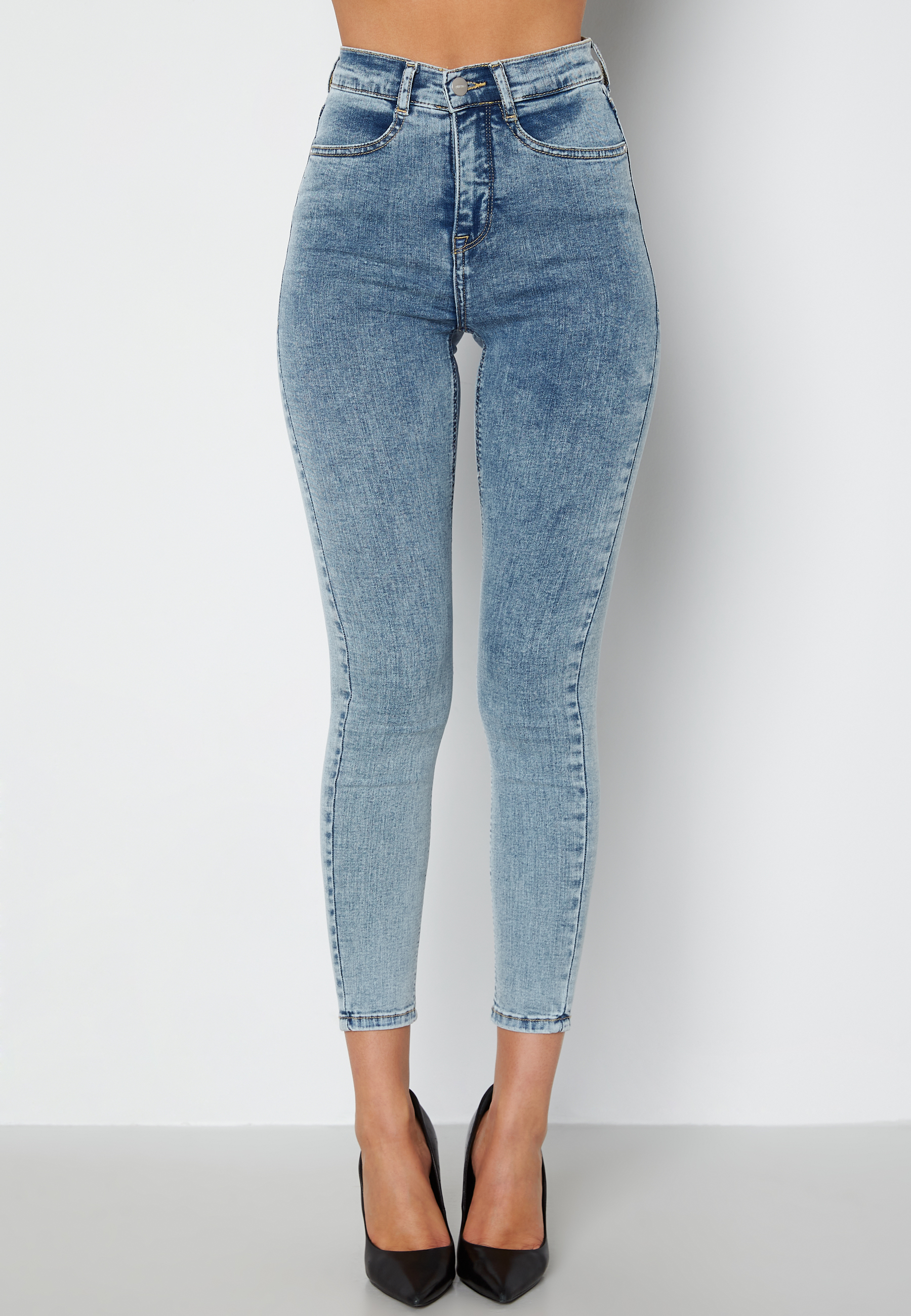 NoName Jeggings & Skinny & Slim Green S WOMEN FASHION Jeans Strech discount 93% 