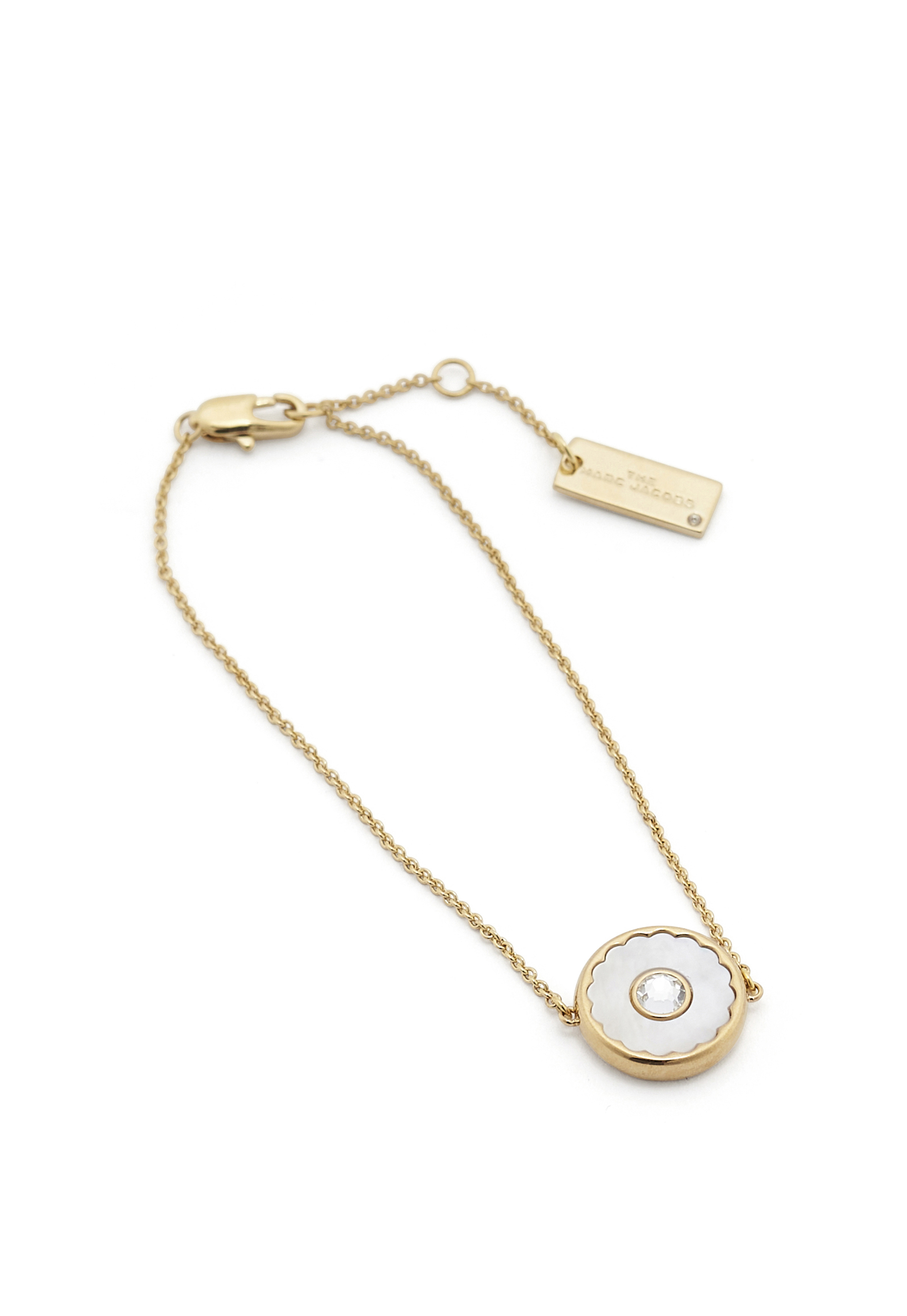bubbleroom.se | The Medallion MOP Bracelet 103 MOP/Gold